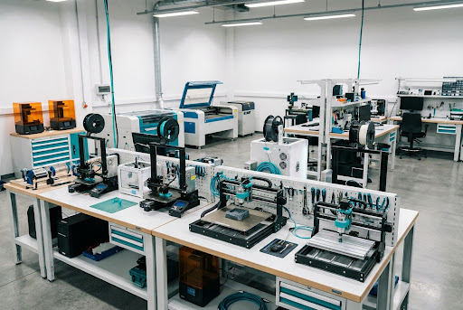 Sala de fabricación industrial